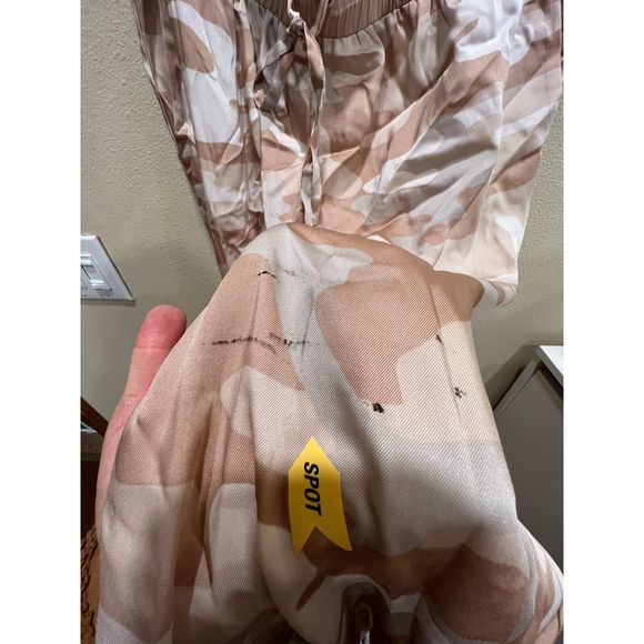 New *FLAW* Cinq a Sept Amia Jumpsuit Trawertine Multi Size L REVOLVE MSRP $395 - Picture 5 of 8